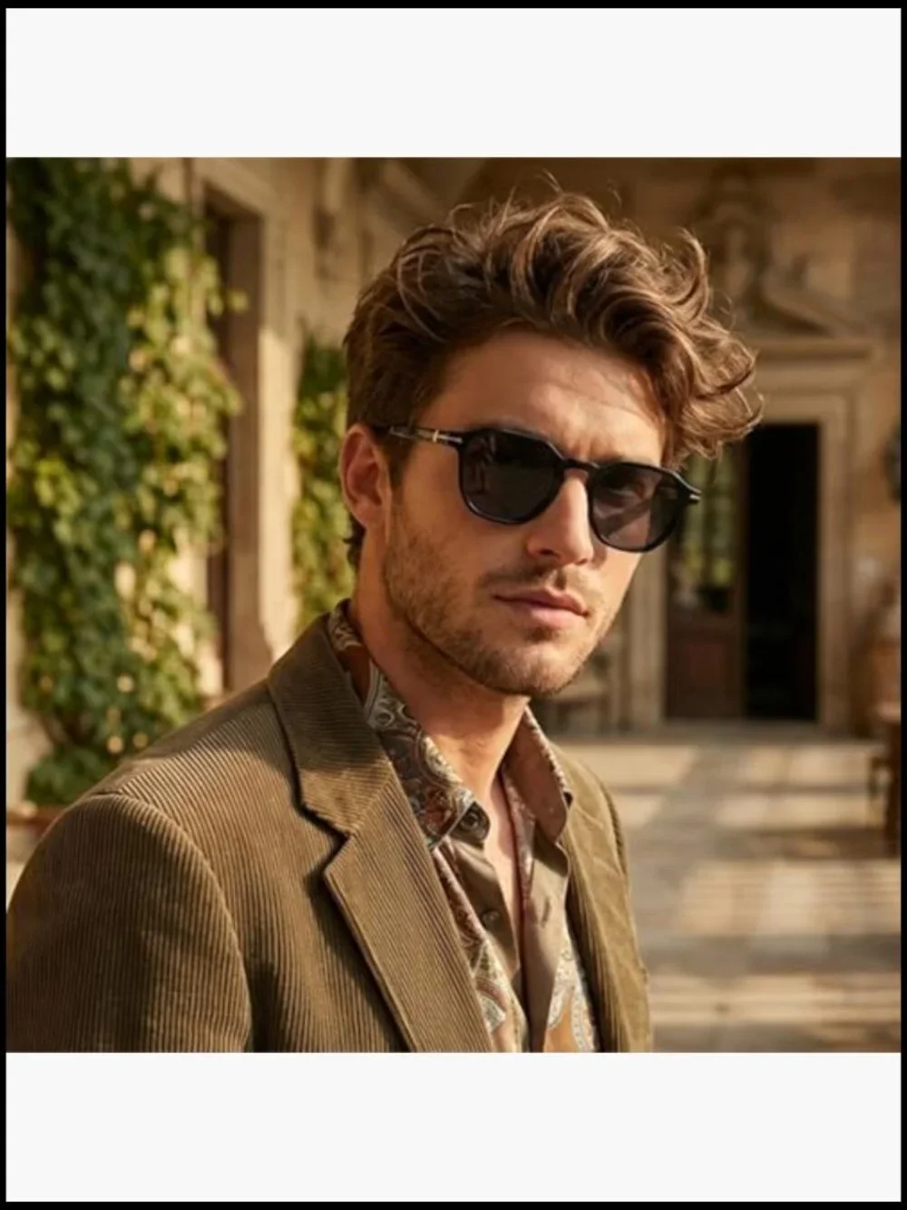 Classic Round TR90 Frame Polarized UV400 Sunglasses for Driving